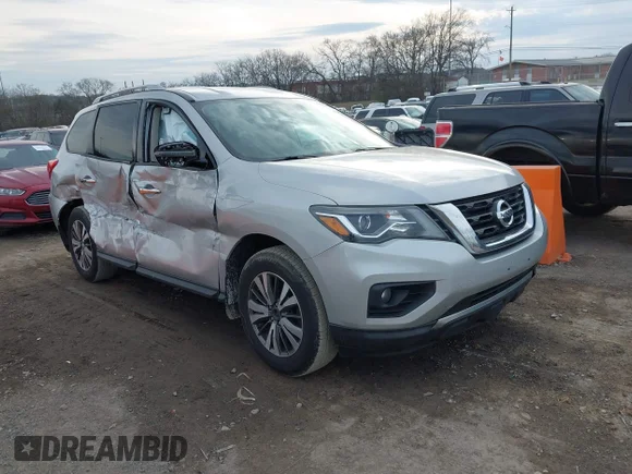 ✅ 2017 Nissan Pathfinder S • VIN: 5N1DR2MM5HC606822 • Лот: 44325528. Опубликован ранее на IAAI с пробегом 175 671 миль. Бесплатный доступ к архиву аукционных продаж из США и подробный отчёт об истории автомобиля на DreamBid. Изображение 1.