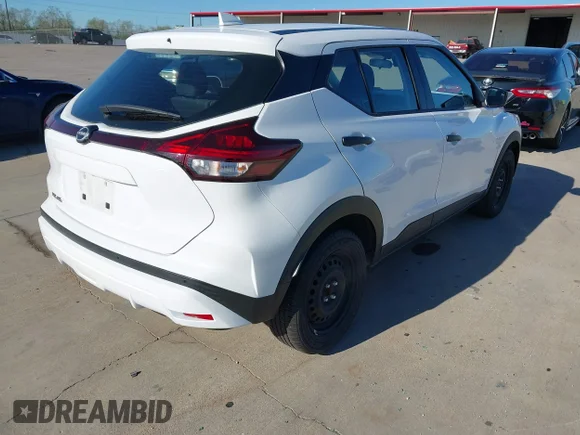 ✅ 2022 Nissan Kicks S • VIN: 3N1CP5BV1NL520817 • Lot: 44592673. Wystawiony na IAAI z przebiegiem 35 602 mil. Bezpłatny archiwum sprzedaży aukcyjnych z USA i szczegółowy raport historii pojazdu na DreamBid. Zdjęcie 4.