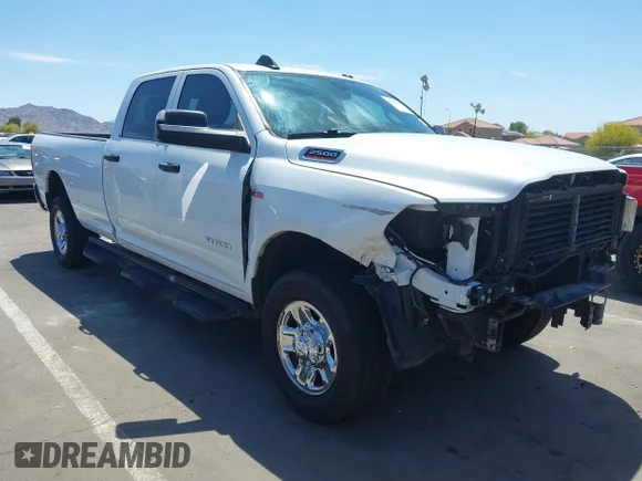 ✅ 2019 Ram 2500 Tradesman • VIN: 3C6UR5HJ1KG599000 • Лот: 42178163. Опубліковано раніше на IAAI з пробігом 110 410 миль. Безкоштовний доступ до архіву аукціонних продажів зі США та докладний звіт про історію автомобіля на DreamBid. Зображення 1.