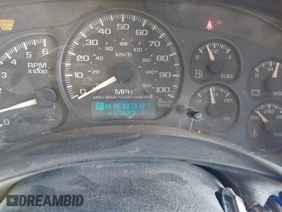 ✅ 2001 GMC Sierra 1500 SL • VIN: 1GTEC14V81Z333066 • Lot: 41959464. Wystawiony na IAAI z przebiegiem 417 637 mil. Bezpłatny archiwum sprzedaży aukcyjnych z USA i szczegółowy raport historii pojazdu na DreamBid. Zdjęcie 7.