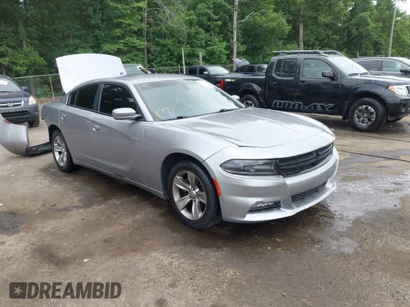 ✅ 2016 Dodge Charger SXT • VIN: 2C3CDXHG0GH317671 • Лот: 45299855. Опубліковано раніше на IAAI з пробігом 166 412 миль. Безкоштовний доступ до архіву аукціонних продажів зі США та докладний звіт про історію автомобіля на DreamBid. Зображення 1.
