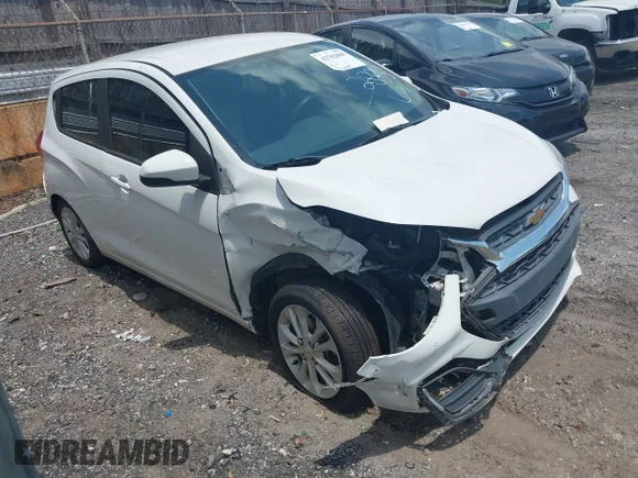 ✅ 2020 Chevrolet Spark LT • VIN: KL8CD6SA6LC451682 • Lot: 42702888. Wystawiony na IAAI z przebiegiem 73 835 mil. Bezpłatny archiwum sprzedaży aukcyjnych z USA i szczegółowy raport historii pojazdu na DreamBid. Zdjęcie 1.