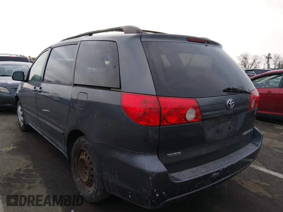 ✅ 2008 Toyota Sienna LE • VIN: 5TDZK23CX8S146966 • Lot: 44234312. Wystawiony na IAAI z przebiegiem 186 491 mil. Bezpłatny archiwum sprzedaży aukcyjnych z USA i szczegółowy raport historii pojazdu na DreamBid. Zdjęcie 3.