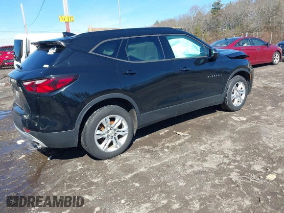 ✅ 2020 Chevrolet Blazer LT • VIN: 3GNKBJR49LS600406 • Lot: 44538478. Wystawiony na IAAI z przebiegiem 94 126 mil. Bezpłatny archiwum sprzedaży aukcyjnych z USA i szczegółowy raport historii pojazdu na DreamBid. Zdjęcie 3.