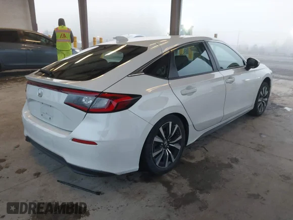 ✅ 2022 Honda Civic EX-L • VIN: 19XFL1H75NE005377 • Lot: 44059612. Wystawiony na IAAI z przebiegiem 43 099 mil. Bezpłatny archiwum sprzedaży aukcyjnych z USA i szczegółowy raport historii pojazdu na DreamBid. Zdjęcie 4.