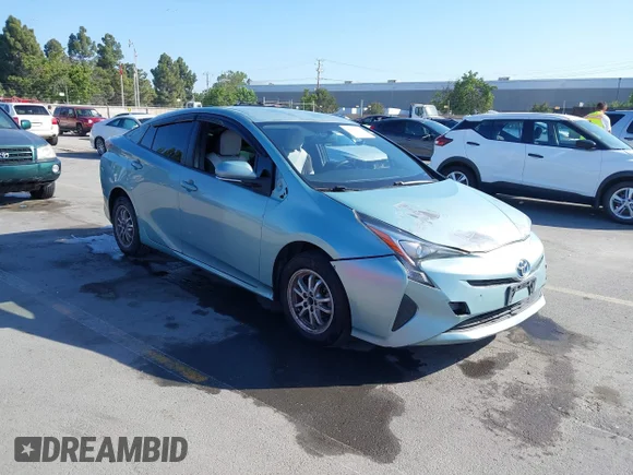 ✅ 2016 Toyota Prius Two • VIN: JTDKBRFU6G3504675 • Lot: 45177553. Wystawiony na IAAI z przebiegiem Nie podano. Bezpłatny archiwum sprzedaży aukcyjnych z USA i szczegółowy raport historii pojazdu na DreamBid. Zdjęcie 1.