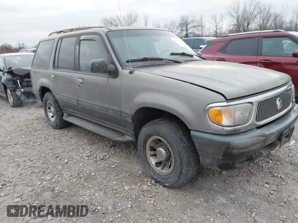 ✅ 1999 Mercury Mountaineer • VIN: 4M2DU55P9XUJ32454 • Lot: 43766060. Listed on IAAI with 164,862 mi. Free auction sales archive from the USA and detailed vehicle history report at DreamBid. Image 1.
