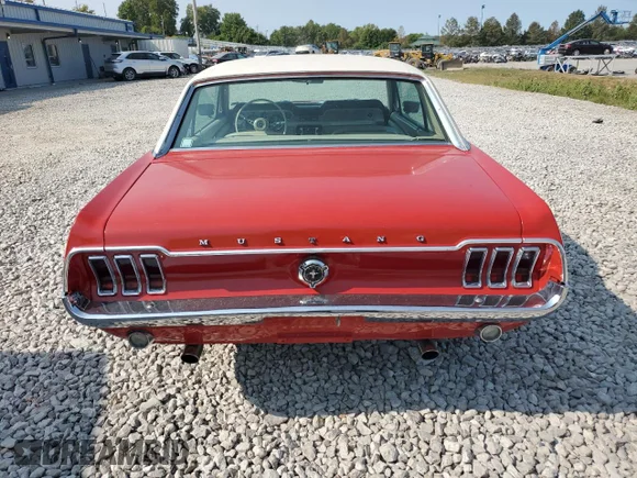 ✅ 1967 Ford Mustang • VIN: 7T01C196570 • Lot: 70523714. Wystawiony na Copart z przebiegiem 86 101 mil. Bezpłatny archiwum sprzedaży aukcyjnych z USA i szczegółowy raport historii pojazdu na DreamBid. Zdjęcie 6.