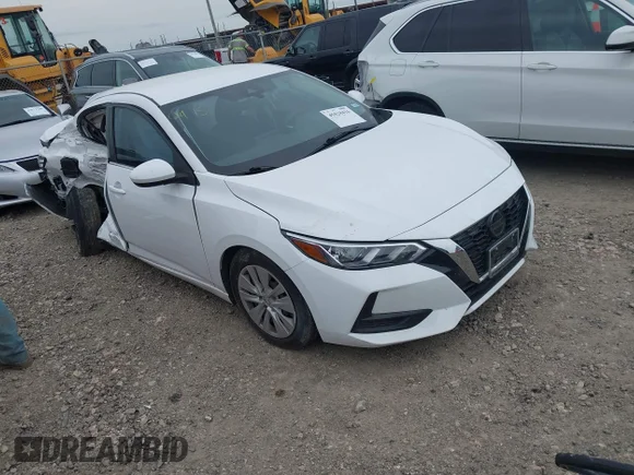 ✅ 2023 Nissan Sentra S • VIN: 3N1AB8BV2PY291173 • Lot: 45028416. Listed on IAAI with 35,066 mi. Free auction sales archive from the USA and detailed vehicle history report at DreamBid. Image 1.