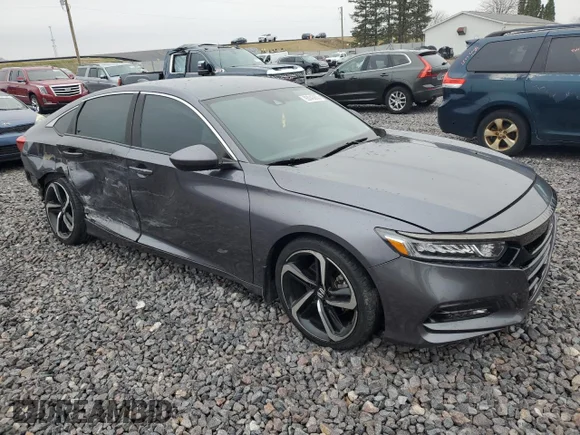 ✅ 2018 Honda Accord Sport • VIN: 1HGCV1F37JA087530 • Lot: 93043855. Listed on Copart with 141,174 mi. Free auction sales archive from the USA and detailed vehicle history report at DreamBid. Image 4.