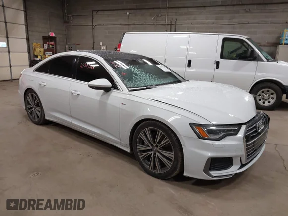✅ 2019 Audi A6 Premium Plus • VIN: WAUL2AF27KN018343 • Lot: 43817568. Listed on IAAI with 91,819 mi. Free auction sales archive from the USA and detailed vehicle history report at DreamBid. Image 1.