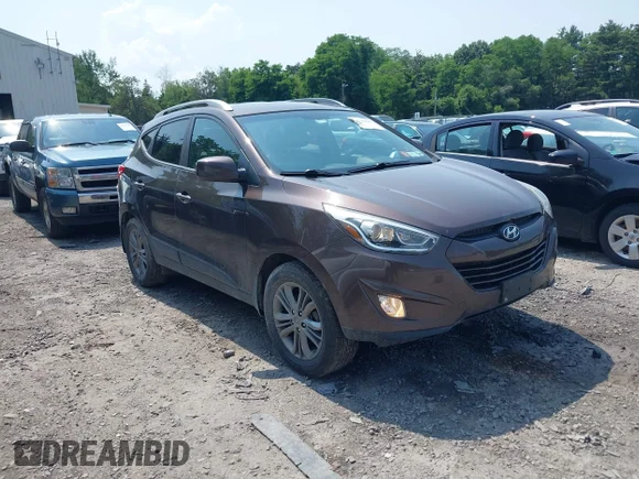 ✅ 2014 Hyundai Tucson Limited • VIN: KM8JU3AG3EU802866 • Lot: 45505633. Wystawiony na IAAI z przebiegiem 140 634 mil. Bezpłatny archiwum sprzedaży aukcyjnych z USA i szczegółowy raport historii pojazdu na DreamBid. Zdjęcie 1.