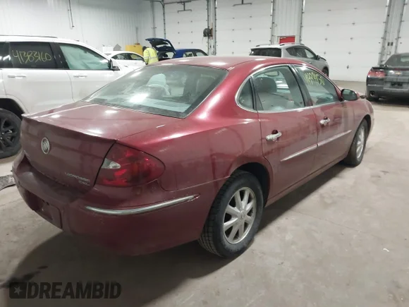 ✅ 2005 Buick LaCrosse CXL • VIN: 2G4WD562351288124 • Лот: 41399150. Опубліковано раніше на IAAI з пробігом 86 898 миль. Безкоштовний доступ до архіву аукціонних продажів зі США та докладний звіт про історію автомобіля на DreamBid. Зображення 4.