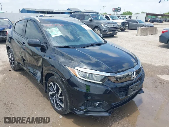 ✅ 2020 Honda HR-V Sport • VIN: 3CZRU5H15LG700483 • Лот: 45242960. Опубліковано раніше на IAAI з пробігом 62 202 миль. Безкоштовний доступ до архіву аукціонних продажів зі США та докладний звіт про історію автомобіля на DreamBid. Зображення 1.