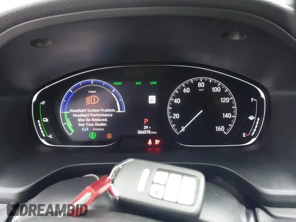 ✅ 2019 Honda Insight EX • VIN: 19XZE4F53KE013158 • Лот: 44615229. Опубліковано раніше на IAAI з пробігом 66 578 миль. Безкоштовний доступ до архіву аукціонних продажів зі США та докладний звіт про історію автомобіля на DreamBid. Зображення 7.