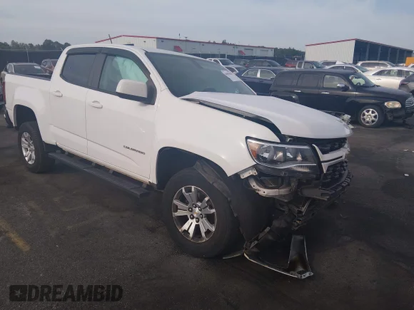 ✅ 2021 Chevrolet Colorado 2WD LT • VIN: 1GCGSCEN2M1263427 • Lot: 44894928. Wystawiony na IAAI z przebiegiem 115 692 mil. Bezpłatny archiwum sprzedaży aukcyjnych z USA i szczegółowy raport historii pojazdu na DreamBid. Zdjęcie 1.