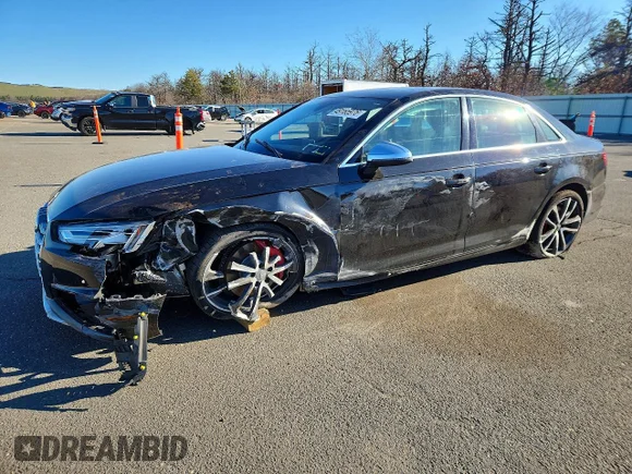 ✅ 2019 Audi S4 Premium Plus • VIN: WAUB4AF49KA034154 • Lot: 49165976. Wystawiony na Copart z przebiegiem 70 008 mil. Bezpłatny archiwum sprzedaży aukcyjnych z USA i szczegółowy raport historii pojazdu na DreamBid. Zdjęcie 1.