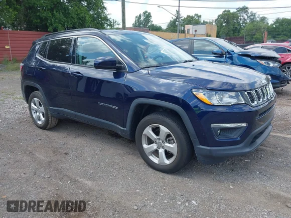✅ 2018 Jeep Compass Latitude • VIN: 3C4NJDBB2JT270294 • Lot: 45517315. Listed on IAAI with 76,014 mi. Free auction sales archive from the USA and detailed vehicle history report at DreamBid. Image 1.
