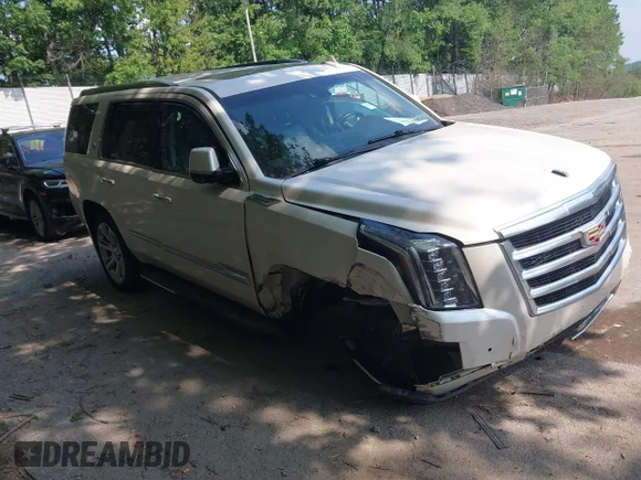 ✅ 2015 Cadillac Escalade Luxury • VIN: 1GYS4MKJXFR691482 • Лот: 42413306. Опубликован ранее на IAAI с пробегом 118 008 миль. Бесплатный доступ к архиву аукционных продаж из США и подробный отчёт об истории автомобиля на DreamBid. Изображение 1.