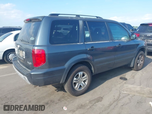 ✅ 2005 Honda Pilot EX • VIN: 5FNYF18475B032936 • Lot: 45183991. Wystawiony na IAAI z przebiegiem 246 334 mil. Bezpłatny archiwum sprzedaży aukcyjnych z USA i szczegółowy raport historii pojazdu na DreamBid. Zdjęcie 4.