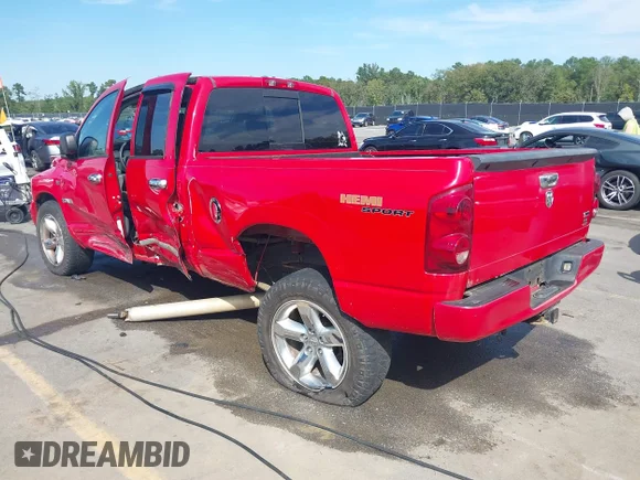 ✅ 2008 Dodge 1500 SLT • VIN: 1D7HA18228S594978 • Lot: 43410390. Wystawiony na IAAI z przebiegiem 214 122 mil. Bezpłatny archiwum sprzedaży aukcyjnych z USA i szczegółowy raport historii pojazdu na DreamBid. Zdjęcie 3.