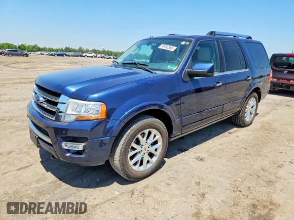 ✅ 2015 Ford Expedition Limited • VIN: 1FMJU2AT5FEF17590 • Лот: 54465566. Опубликован ранее на Copart с пробегом 153 547 миль. Бесплатный доступ к архиву аукционных продаж из США и подробный отчёт об истории автомобиля на DreamBid. Изображение 1.