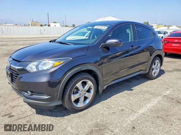 ✅ 2016 Honda HR-V EX • VIN: 3CZRU6H59GM740534 • Лот: 58450076. Опубликован ранее на Copart с пробегом 30 001 миль. Бесплатный доступ к архиву аукционных продаж из США и подробный отчёт об истории автомобиля на DreamBid. Изображение 1.