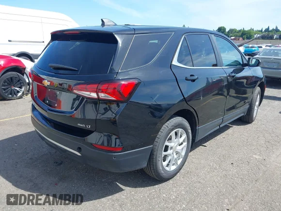 ✅ 2024 Chevrolet Equinox LT • VIN: 3GNAXUEG4RL346038 • Lot: 45281385. Wystawiony na IAAI z przebiegiem 53 046 mil. Bezpłatny archiwum sprzedaży aukcyjnych z USA i szczegółowy raport historii pojazdu na DreamBid. Zdjęcie 4.