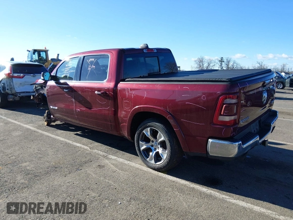 ✅ 2019 Ram 1500 Laramie • VIN: 1C6SRFJT3KN636869 • Lot: 44606166. Wystawiony na IAAI z przebiegiem 79 752 mil. Bezpłatny archiwum sprzedaży aukcyjnych z USA i szczegółowy raport historii pojazdu na DreamBid. Zdjęcie 3.