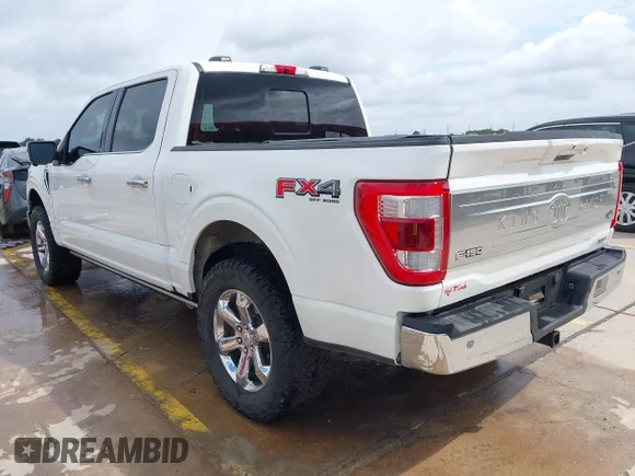 ✅ 2022 Ford F-150 XL • VIN: 1FTFW1E83NFA10877 • Lot: 42656801. Wystawiony na IAAI z przebiegiem 40 513 mil. Bezpłatny archiwum sprzedaży aukcyjnych z USA i szczegółowy raport historii pojazdu na DreamBid. Zdjęcie 3.