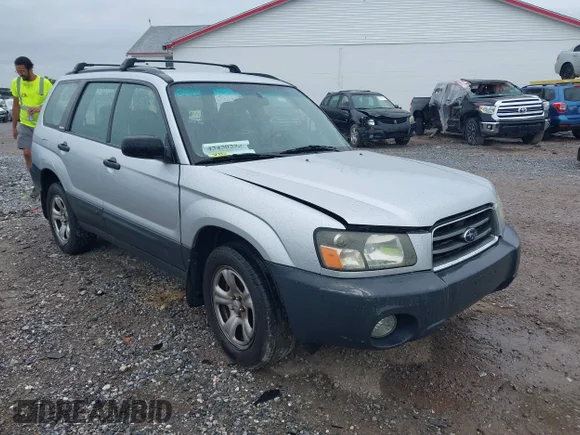 ✅ 2004 Subaru Forester X • VIN: JF1SG63634H711065 • Lot: 45450595. Listed on IAAI with 196,467 mi. Free auction sales archive from the USA and detailed vehicle history report at DreamBid. Image 1.