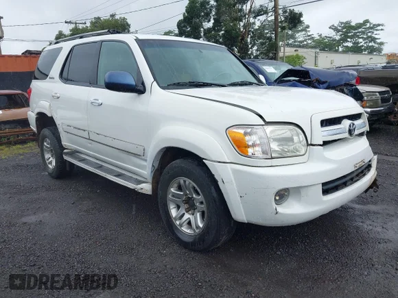 ✅ 2006 Toyota Sequoia Limited • VIN: 5TDBT48A86S276596 • Lot: 45100854. Wystawiony na IAAI z przebiegiem 224 777 mil. Bezpłatny archiwum sprzedaży aukcyjnych z USA i szczegółowy raport historii pojazdu na DreamBid. Zdjęcie 1.