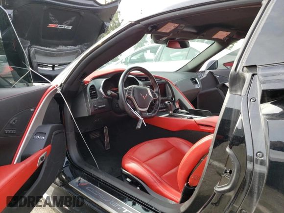 ✅ 2018 Chevrolet Corvette Z06 2LZ • VIN: 1G1YS2D64J5600606 • Lot: 37078393. Wystawiony na Copart z przebiegiem 12 496 mil. Bezpłatny archiwum sprzedaży aukcyjnych z USA i szczegółowy raport historii pojazdu na DreamBid. Zdjęcie 7.