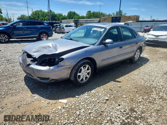 ✅ 2006 Ford Taurus SEL • VIN: 1FAFP56U66A156338 • Lot: 55362206. Listed on Copart with 133,627 mi. Free auction sales archive from the USA and detailed vehicle history report at DreamBid. Image 1.