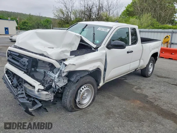 ✅ 2025 Toyota Tacoma SR • VIN: 3TYJDAKN4ST022157 • Lot: 51637406. Listed on Copart with 12,183 mi. Free auction sales archive from the USA and detailed vehicle history report at DreamBid. Image 1.