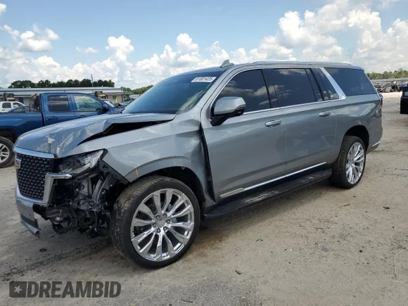 ✅ 2023 Cadillac Escalade ESV RWD Luxury • VIN: 1GYS3JKL4PR457410 • Лот: 61801435. Опубліковано раніше на Copart з пробігом Не вказано. Безкоштовний доступ до архіву аукціонних продажів зі США та докладний звіт про історію автомобіля на DreamBid. Зображення 1.