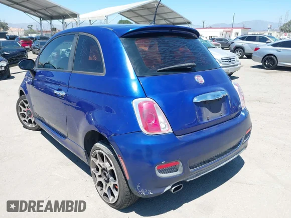 ✅ 2013 FIAT 500 Sport • VIN: 3C3CFFBRXDT670288 • Lot: 42647470. Wystawiony na IAAI z przebiegiem 185 126 mil. Bezpłatny archiwum sprzedaży aukcyjnych z USA i szczegółowy raport historii pojazdu na DreamBid. Zdjęcie 3.