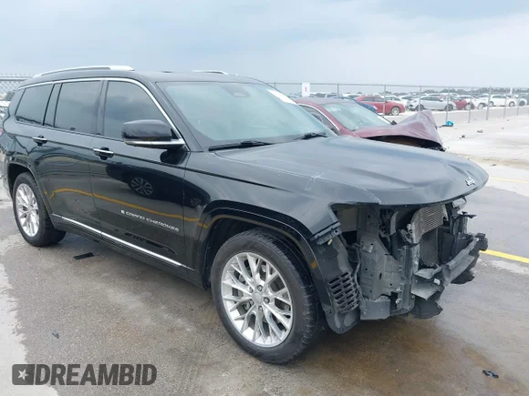 ✅ 2021 Jeep Grand Cherokee Summit Reserve • VIN: 1C4RJKEG8M8106466 • Лот: 42283085. Опубликован ранее на IAAI с пробегом 150 572 миль. Бесплатный доступ к архиву аукционных продаж из США и подробный отчёт об истории автомобиля на DreamBid. Изображение 1.