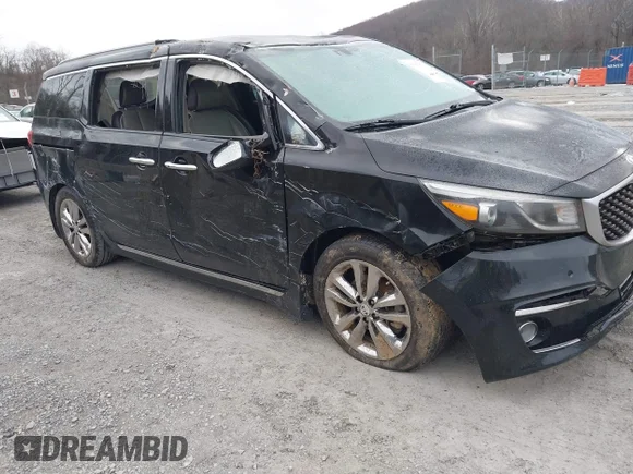 ✅ 2016 Kia Sedona SX-L • VIN: KNDME5C13G6184930 • Lot: 41385207. Wystawiony na IAAI z przebiegiem 136 447 mil. Bezpłatny archiwum sprzedaży aukcyjnych z USA i szczegółowy raport historii pojazdu na DreamBid. Zdjęcie 1.