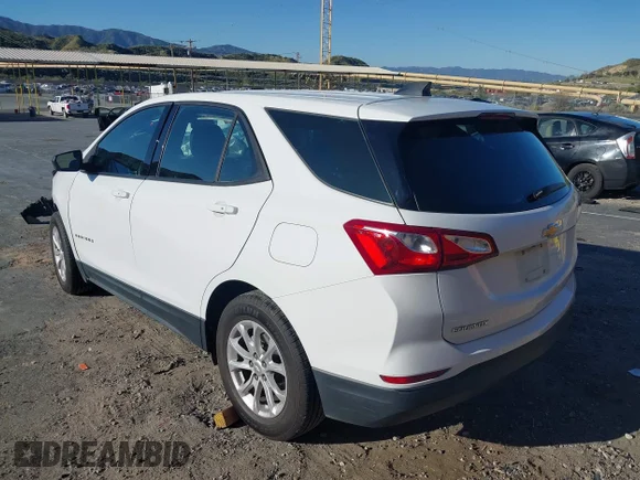 ✅ 2019 Chevrolet Equinox LS • VIN: 3GNAXHEV5KS673971 • Lot: 44508168. Wystawiony na IAAI z przebiegiem 66 057 mil. Bezpłatny archiwum sprzedaży aukcyjnych z USA i szczegółowy raport historii pojazdu na DreamBid. Zdjęcie 3.