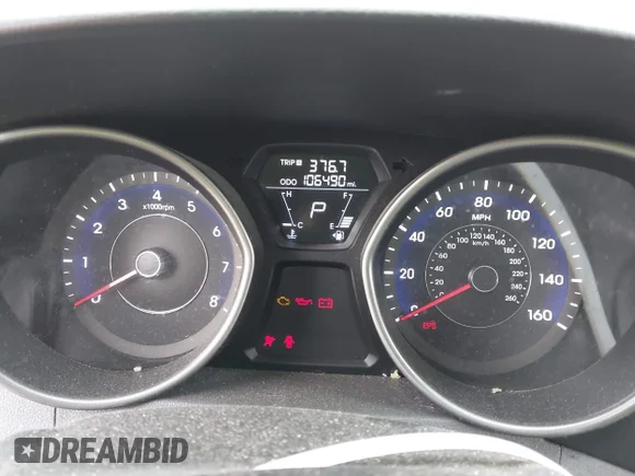 ✅ 2012 Hyundai Elantra Limited • VIN: 5NPDH4AE3CH118014 • Лот: 44046208. Опубликован ранее на IAAI с пробегом 106 490 миль. Бесплатный доступ к архиву аукционных продаж из США и подробный отчёт об истории автомобиля на DreamBid. Изображение 7.