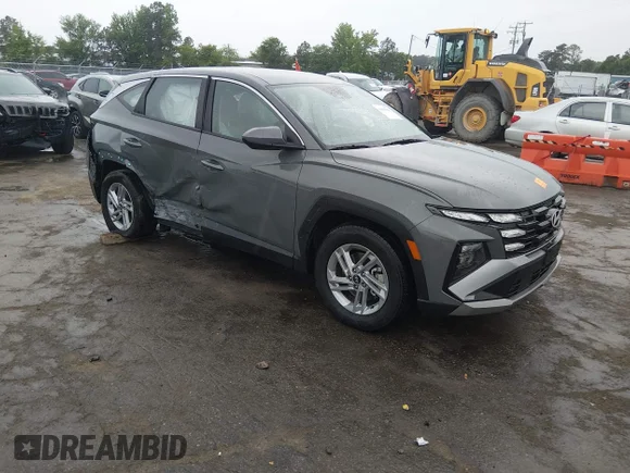 ✅ 2025 Hyundai Tucson SE • VIN: 5NMJA3DE6SH474790 • Lot: 45069962. Listed on IAAI with 32,652 mi. Free auction sales archive from the USA and detailed vehicle history report at DreamBid. Image 1.