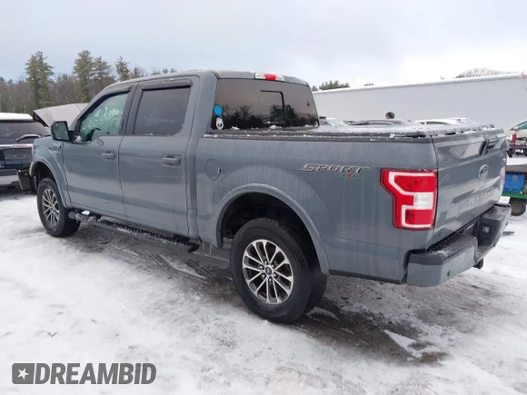 ✅ 2019 Ford F-150 Lariat • VIN: 1FTEW1E55KKE28233 • Lot: 44091598. Wystawiony na IAAI z przebiegiem 107 387 mil. Bezpłatny archiwum sprzedaży aukcyjnych z USA i szczegółowy raport historii pojazdu na DreamBid. Zdjęcie 3.