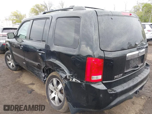 ✅ 2013 Honda Pilot Touring • VIN: 5FNYF4H92DB080405 • Лот: 44929670. Опубліковано раніше на IAAI з пробігом 160 895 миль. Безкоштовний доступ до архіву аукціонних продажів зі США та докладний звіт про історію автомобіля на DreamBid. Зображення 6.