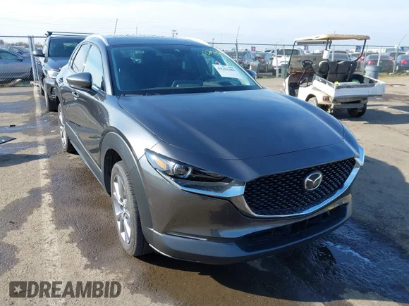 ✅ 2023 Mazda CX-30 S Premium • VIN: 3MVDMBDM7PM567763 • Лот: 44262481. Опубліковано раніше на IAAI з пробігом Не вказано. Безкоштовний доступ до архіву аукціонних продажів зі США та докладний звіт про історію автомобіля на DreamBid. Зображення 1.