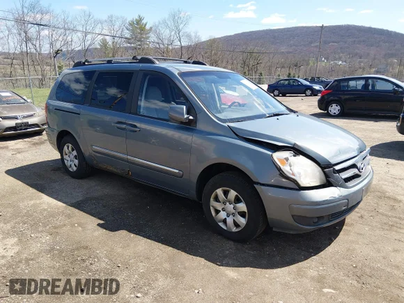 ✅ 2008 Hyundai Entourage GLS • VIN: KNDMC233486055599 • Lot: 44761377. Wystawiony na IAAI z przebiegiem 212 467 mil. Bezpłatny archiwum sprzedaży aukcyjnych z USA i szczegółowy raport historii pojazdu na DreamBid. Zdjęcie 1.