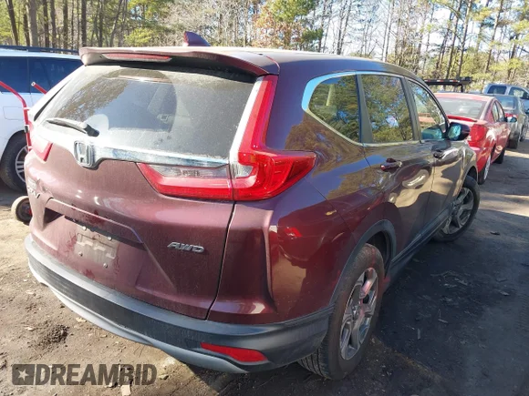 ✅ 2019 Honda CR-V EX-L • VIN: 5J6RW2H85KL030182 • Lot: 44039172. Wystawiony na IAAI z przebiegiem 115 543 mil. Bezpłatny archiwum sprzedaży aukcyjnych z USA i szczegółowy raport historii pojazdu na DreamBid. Zdjęcie 4.