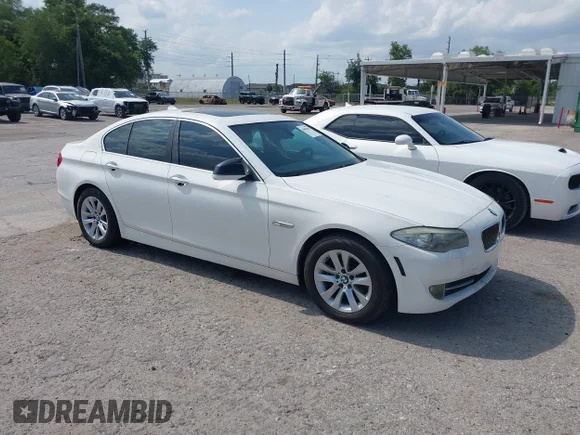 ✅ 2011 BMW 5 Series 528i • VIN: WBAFR1C55BC738758 • Lot: 45081828. Listed on IAAI with 241,247 mi. Free auction sales archive from the USA and detailed vehicle history report at DreamBid. Image 1.