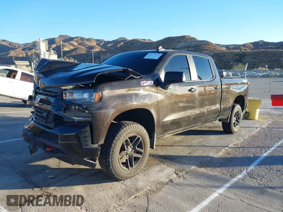✅ 2020 Chevrolet Silverado 1500 LT Trail Boss • VIN: 1GCPYFED4LZ201048 • Лот: 41279963. Опубликован ранее на IAAI с пробегом 78 172 миль. Бесплатный доступ к архиву аукционных продаж из США и подробный отчёт об истории автомобиля на DreamBid. Изображение 2.
