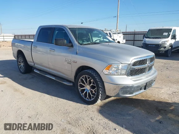 ✅ 2019 Ram 1500 SLT • VIN: 1C6RR6TT7KS585115 • Lot: 44071895. Listed on IAAI with 124,501 mi. Free auction sales archive from the USA and detailed vehicle history report at DreamBid. Image 1.
